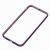 Чехол-бампер алюминиевый для Apple iPhone 6 (сиреневый)