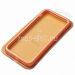 Чехол-бампер силиконовый для Apple iPhone 6 / 6S (оранжевый)