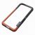 Чехол-бампер силиконовый для Apple iPhone 6 / 6S (оранжевый с черным) Walnutt
