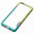 Чехол-бампер силиконовый для Apple iPhone 6 Plus / 6S Plus (голубой с салатовым) Walnutt