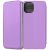 Чехол-книжка для Apple iPhone 12 mini (фиолетовый) Fashion Case