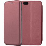 Чехол-книжка для Apple iPhone 6 / 6S (темно-красный) Fashion Case