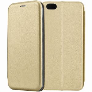 Чехол-книжка для Apple iPhone 6 / 6S (золотистый) Fashion Case
