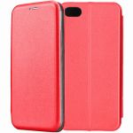 Чехол-книжка для Apple iPhone SE (2020) (красный) Fashion Case