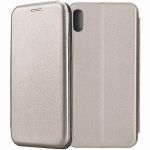 Чехол-книжка для Apple iPhone XS Max (серый) Fashion Case