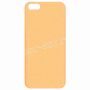 Чехол-накладка пластиковый для Apple iPhone 5 / 5S / SE ультратонкий (оранжевый)