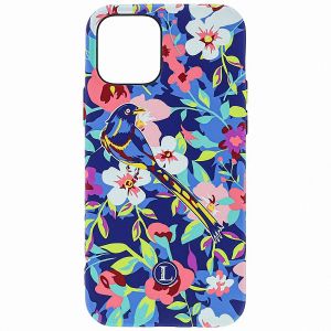 Чехол-накладка силиконовый для Apple iPhone 12 с принтом Luxo (цветы H9)