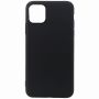 Чехол-накладка силиконовый для Apple iPhone 11 (черный) MatteCover