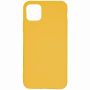 Чехол-накладка силиконовый для Apple iPhone 11 Pro Max (желтый) MatteCover