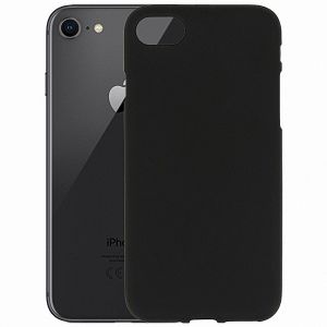 Чехол-накладка силиконовый для Apple iPhone 7 / 8 (черный 1.2мм)