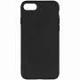 Чехол-накладка силиконовый для Apple iPhone SE 2020 черного цвета