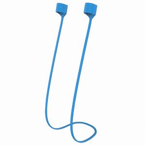 Ремешок для гарнитуры Apple AirPods силиконовый (голубой) Red Line