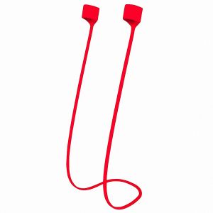Ремешок для гарнитуры Apple AirPods силиконовый (красный) Red Line