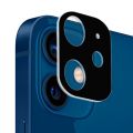 Защитное стекло для камеры Apple iPhone 12 mini (черное) Deluxe
