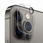 Защитное стекло 3D для камеры Apple iPhone 12 Pro с фокусировкой вспышки