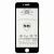 Защитное стекло 3D для Apple iPhone 7 Plus / 8 Plus [изогнутое клеится на весь экран] (черное)