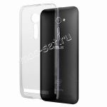 Чехол-накладка силиконовый для ASUS ZenFone 2 ZE500CL ультратонкий (прозрачный)