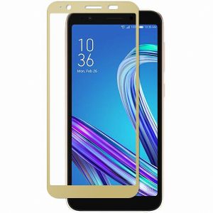 Защитное стекло для ASUS ZenFone Live L1 / Lite L1 ZA550KL / G552KL / G553KL [на весь экран] (золотистое)