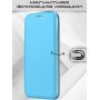 Чехол-книжка для Infinix Smart 8 (голубой) Fashion Case