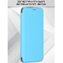 Чехол-книжка для Infinix Smart 8 (голубой) Fashion Case