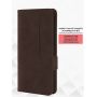 Чехол-книжка для Samsung Galaxy S25 FE S731 (коричневый) MSCase