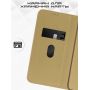 Чехол-книжка для Huawei Honor 50 Lite (золотистый) New Case