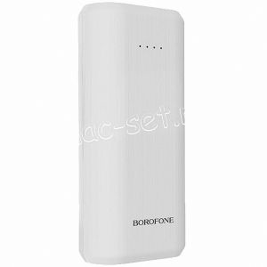 Внешний аккумулятор 5200 mAh [1 USB 1000mA] Borofone BT2 Fullpower (белый)