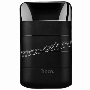 Внешний аккумулятор 10000 mAh [2 USB 2000/1000mA] HOCO B29-10000 Domon (черный)