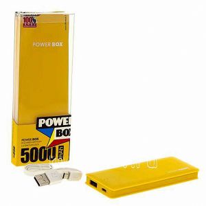 Внешний аккумулятор Remax Candy Bar 5000 mAh [USB 1500mA] (желтый)