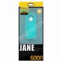 Внешний аккумулятор Remax Proda Jane 6000 mAh [USB 1000mA] (бирюзовый)