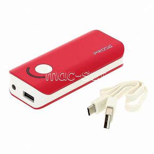 Внешний аккумулятор Remax Proda Jane 6000 mAh [USB 1000mA] (красный)