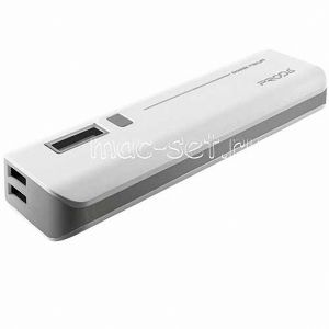 Внешний аккумулятор Remax V6i Proda Jane Series 10000 mAh [2 USB 1000/2100mA] (белый)
