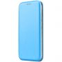 Чехол-книжка для Samsung Galaxy A12 A125 / A127 (голубой) Fashion Case