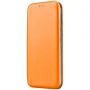 Чехол-книжка для Apple iPhone 12 (оранжевый) Fashion Case