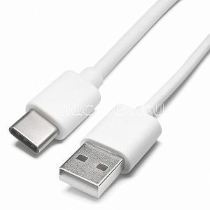 Дата-кабель USB Type-C (белый 1м)