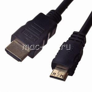 Кабель HDMI - miniHDMI 1,5 метра (черный)