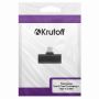 Упаковка переходника-разветвителя USB Type-c черного цвета Krutoff