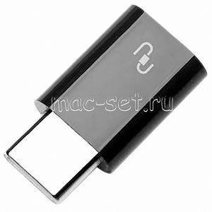 Переходник microUSB - USB Type-C (черный) Xiaomi
