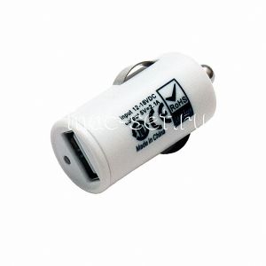 Автомобильное зарядное устройство "Компакт" USB 2100mA (белое)