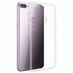 Чехол-накладка силиконовый для HTC Desire 12+ (прозрачный 1.0мм)