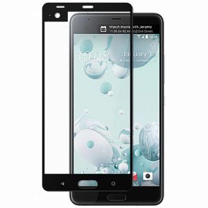 Защитное стекло для HTC U Ultra [на весь экран] (черное)