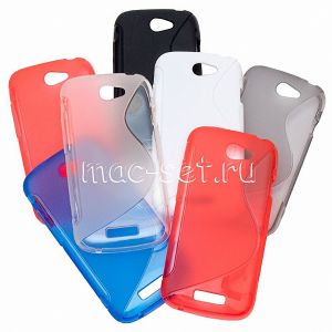 Чехол-накладка силиконовый "S-Line" для HTC One S