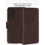 Чехол-книжка для Huawei Honor 90 Lite (коричневый) Book Case
