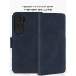 Чехол-книжка для Huawei Honor 90 Lite (темно-синий) Book Case