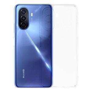 Чехол-накладка силиконовый для Huawei Nova Y70 (прозрачный) ClearCover Plus