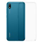 Чехол-накладка силиконовый для Huawei Y5 (2019) (прозрачный) ClearCover