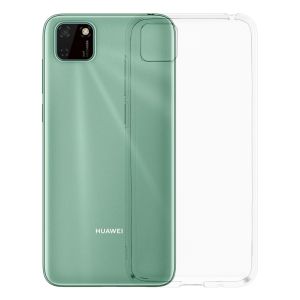 Чехол-накладка силиконовый для Huawei Y5p (прозрачный) ClearCover