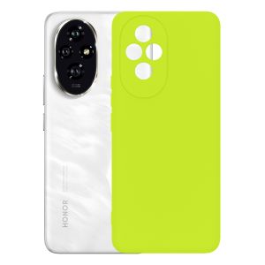 Чехол-накладка силиконовый для Huawei Honor 200 (лайм) ColorCover
