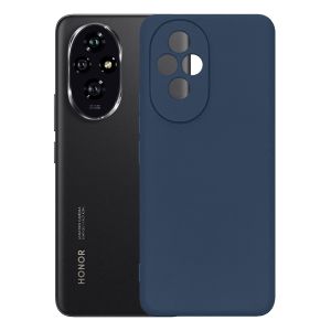 Чехол-накладка силиконовый для Huawei Honor 200 (темно-синий) ColorCover