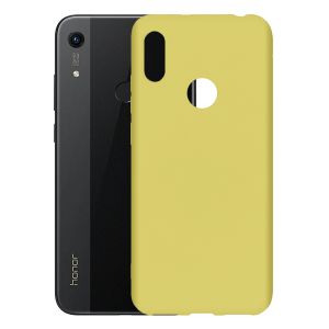Чехол-накладка силиконовый для Huawei Honor 8A / 8A Pro (желтый) ColorCover